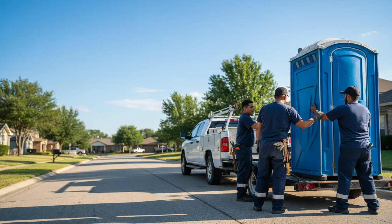 Portable Toilet Rental in Drums, PA near me